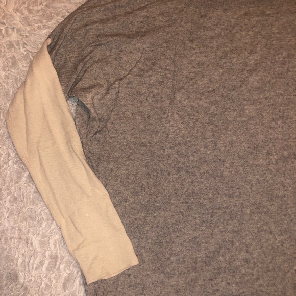 Vince Gray and Cream Sweater Large C - Picture 3 of 5